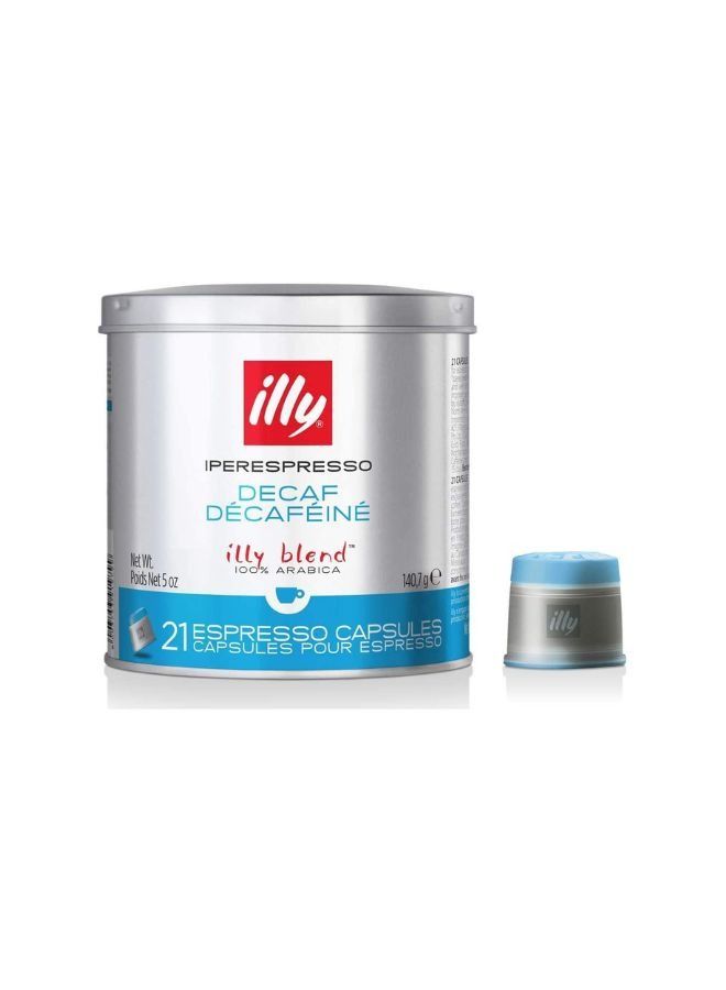 Illy illy Coffee, iperEspresso Capsule, Decaffeinated Medium Roast Espresso Pod, 100% Arabica Bean Signature Italian Blend, Premium Gourmet Roasted Decaf, Compatible with illy iperEspresso Machines (21 ct) - Image 2