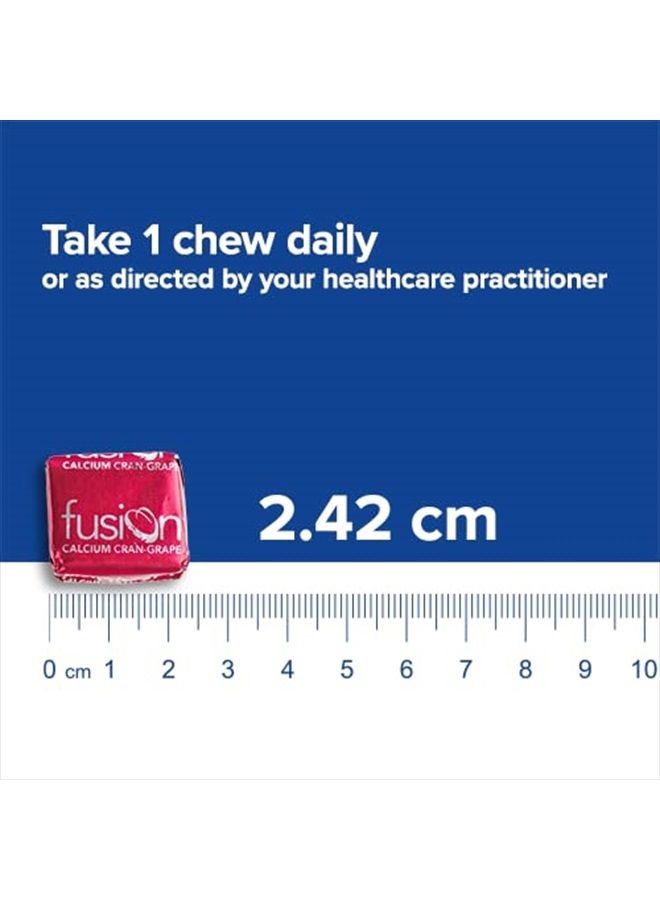 Bariatric Fusion Calcium Citrate & Energy Soft Chew Bariatric Vitamin | Cranberry Grape | Sugar Free | Bariatric Surgery Patients Including Gastric Bypass and Sleeve Gastrectomy | 60 Count - Image 4