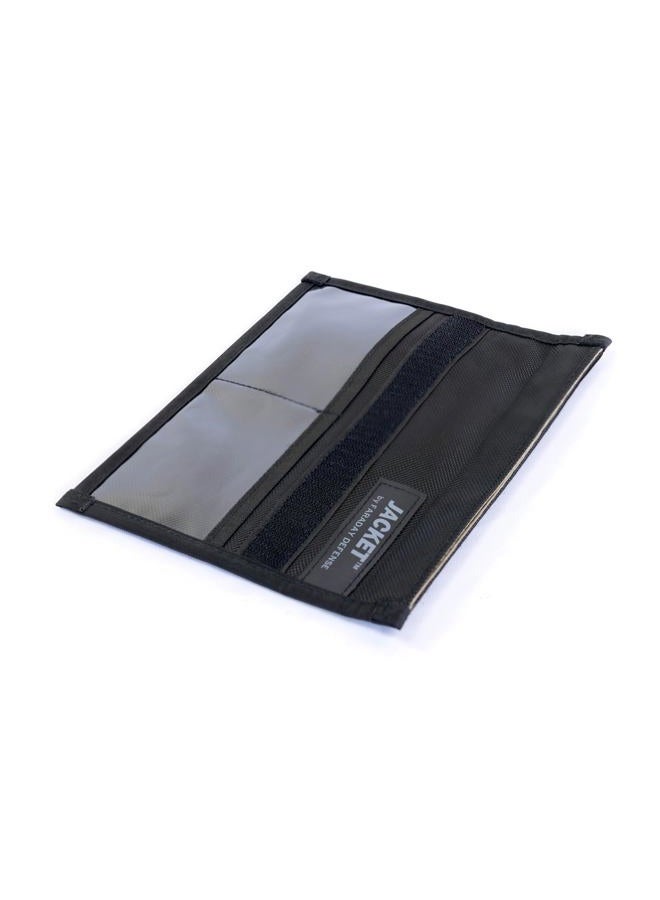Faraday Defense Faraday Bag Heavy Duty Black Canvas for Cell Phones, Key FOBs, Passports, Credit Cards - EMP CME EMF Signal Shielding for Law Enforcement and Military - Image 4
