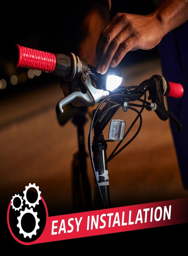 Energizer ضوء دراجة إنرجايزر، 130 لومن، ضوء مقاوم للعوامل الجوية مع مشبك للدراجات، البطاريات مشمولة - Image 4