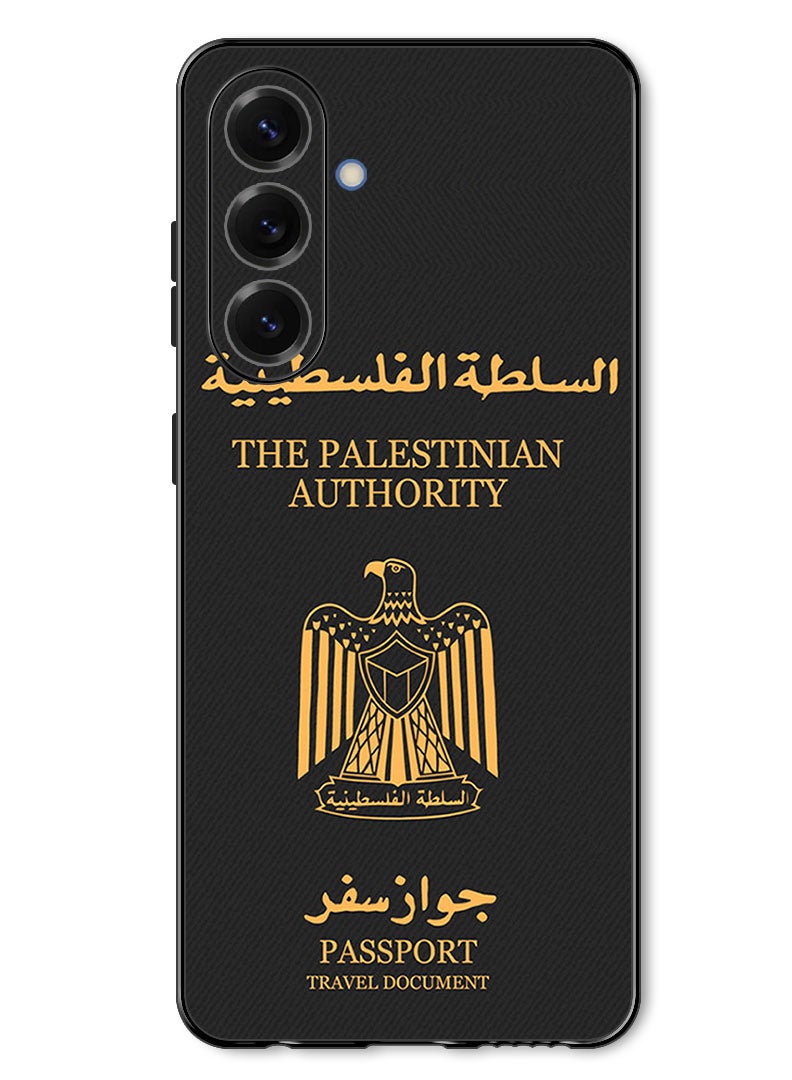Theodor Case Compatible with Samsung Galaxy A37 Protection Shockproof Bumper Cover Palestinian Passport - Image 1