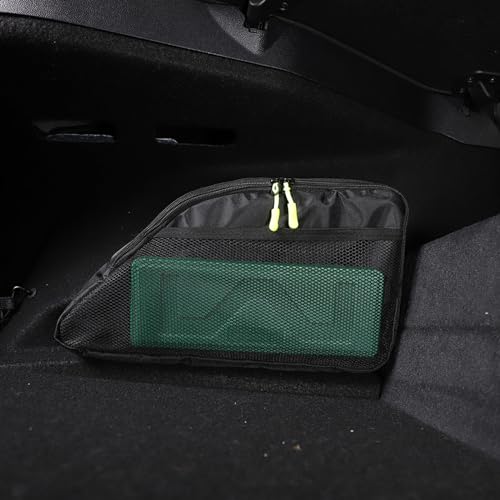 Daeiclru Car Trunk Organizer Compatible with Toyot@ Supra GR A90 A91 MK5 2019-2024, Rear Side Oxford Cloth Storage Bag Interior Storage Accessories - Image 2