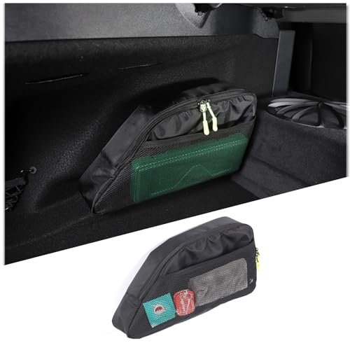 Daeiclru Car Trunk Organizer Compatible with Toyot@ Supra GR A90 A91 MK5 2019-2024, Rear Side Oxford Cloth Storage Bag Interior Storage Accessories - Image 1
