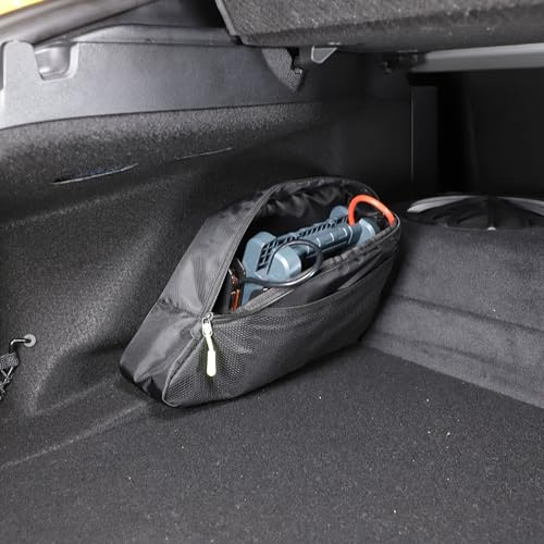 Daeiclru Car Trunk Organizer Compatible with Toyot@ Supra GR A90 A91 MK5 2019-2024, Rear Side Oxford Cloth Storage Bag Interior Storage Accessories - Image 4