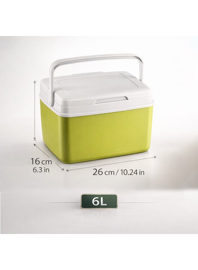 Manful 6L Insulated Cooler Box with Ice Packs – Portable Ice Chest for Camping, Picnic & Outdoor Travel, Leakproof Food & Beverage Storage Cooler - Image 5