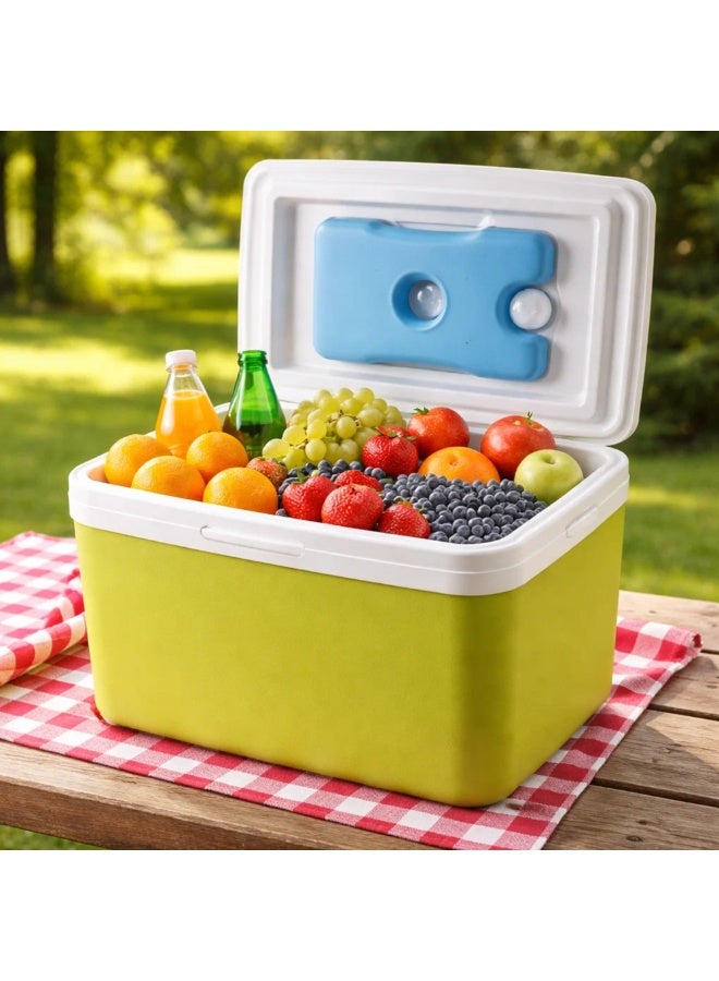 Manful 6L Insulated Cooler Box with Ice Packs – Portable Ice Chest for Camping, Picnic & Outdoor Travel, Leakproof Food & Beverage Storage Cooler - Image 2