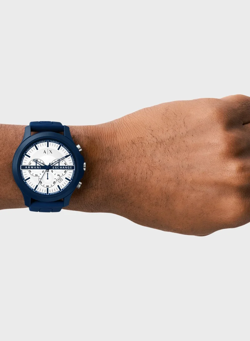 Armani Exchange Nylon Strap Analog Watch