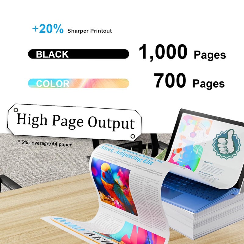 964XL Ink Cartridge Combo Pack Compatible with Multiple OfficeJet Pro Printers - Image 3