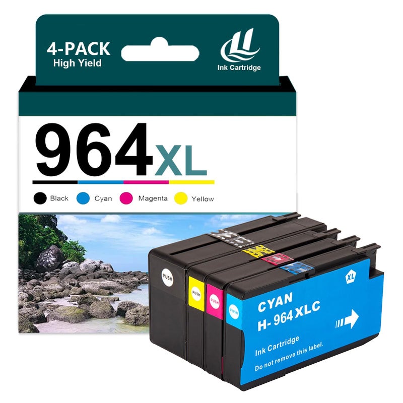 964XL Ink Cartridge Combo Pack Compatible with Multiple OfficeJet Pro Printers - Image 2