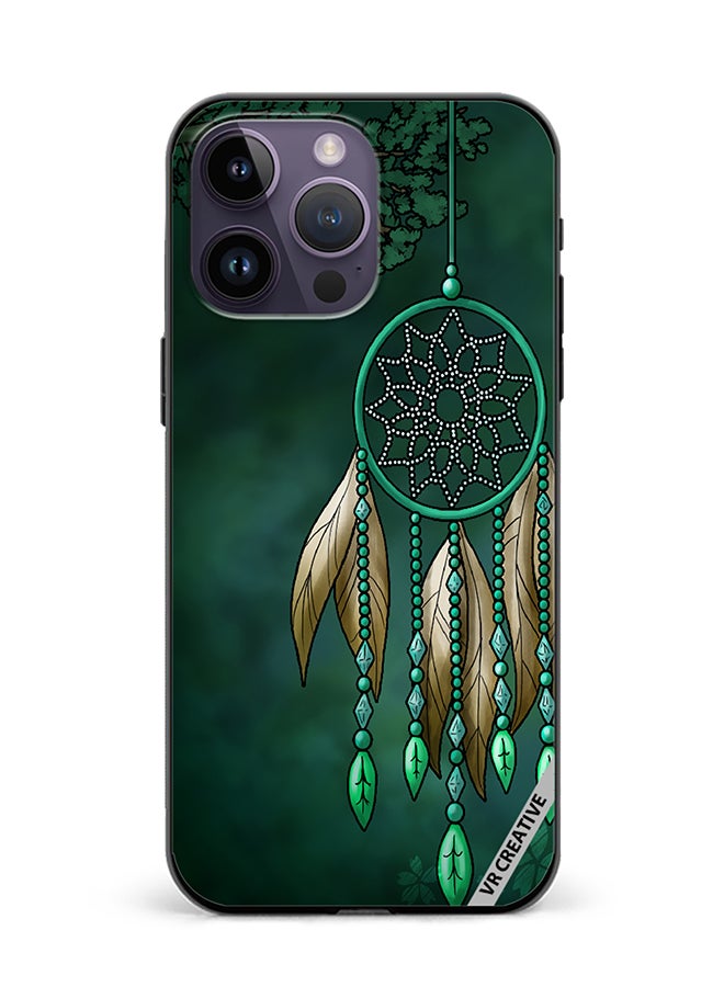 VR CREATIVE Protective Case Cover For Apple iPhone 15 Pro Mandala Design Multicolour - Image 1