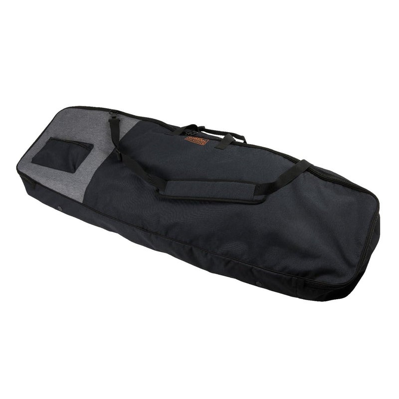Ronix Collateral Non Padded Board Case, Heather Charcoal/Orange - Image 2