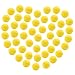 CHAKANLX 48 Pieces Popper Refill Balls Soft Foam Balls Approx 12 Inch in Diameter Power Popper Refills Foam Ball Refills Blasters Replacement Bullet Balls Fun for Accuracy Games Shooting GamesYellow - Image 3