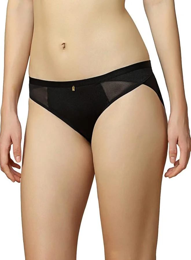 Triumph Triumph Mesh T-Shirt Bra Series Seamless Hipster Black