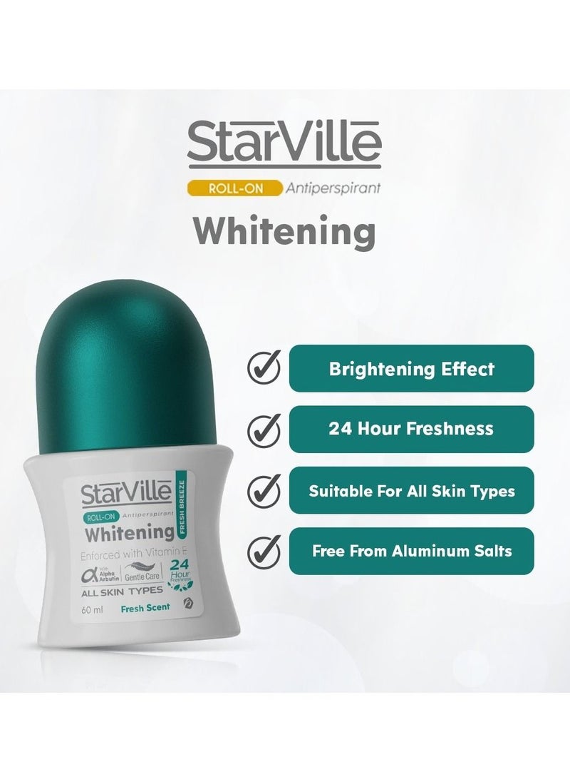 starville Whitening Roll on Fresh Breeze 60 ML  - Image 2