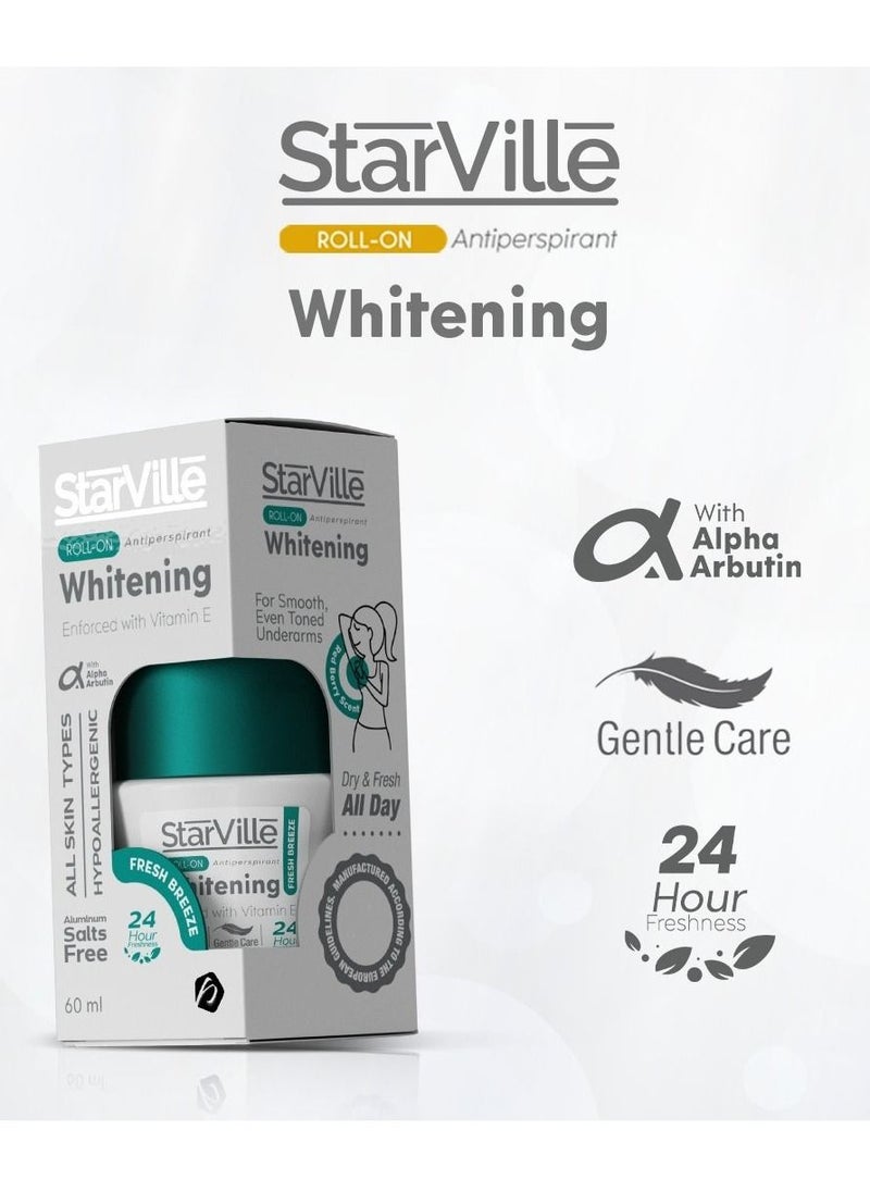 starville Whitening Roll on Fresh Breeze 60 ML  - Image 4