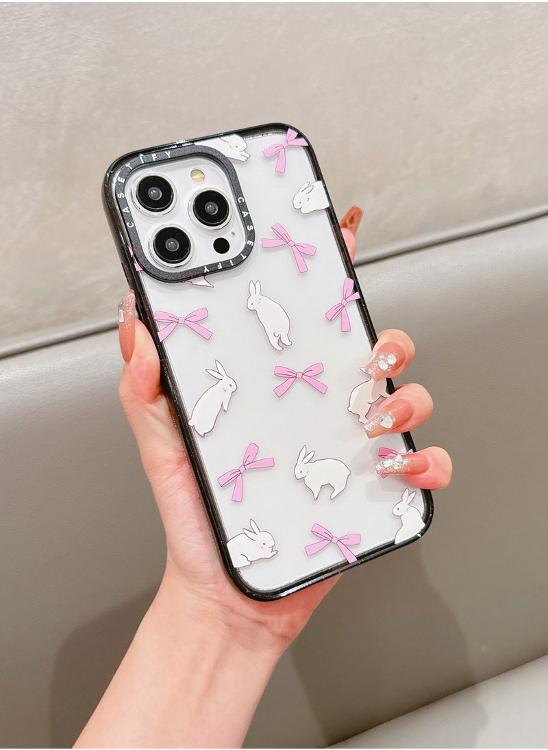 Ribbons & Rabbits Charm - iPhone 14 Pro Max Case