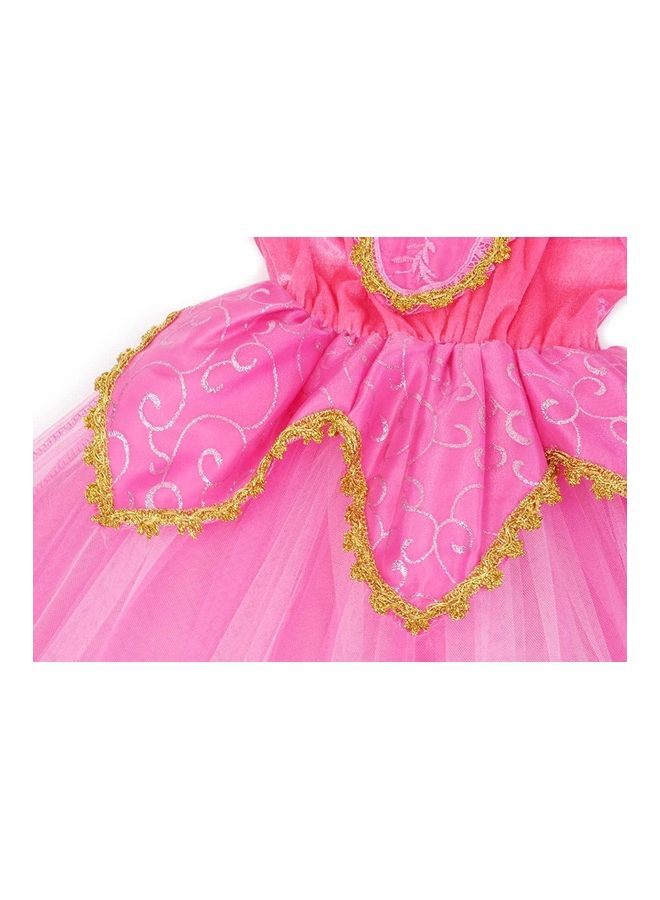 Loquat Princess Party Costume Dress Set 140cm - Image 5