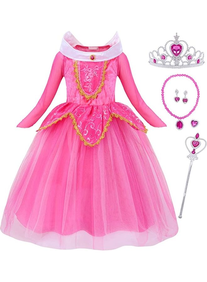 Loquat Princess Party Costume Dress Set 140cm - Image 1
