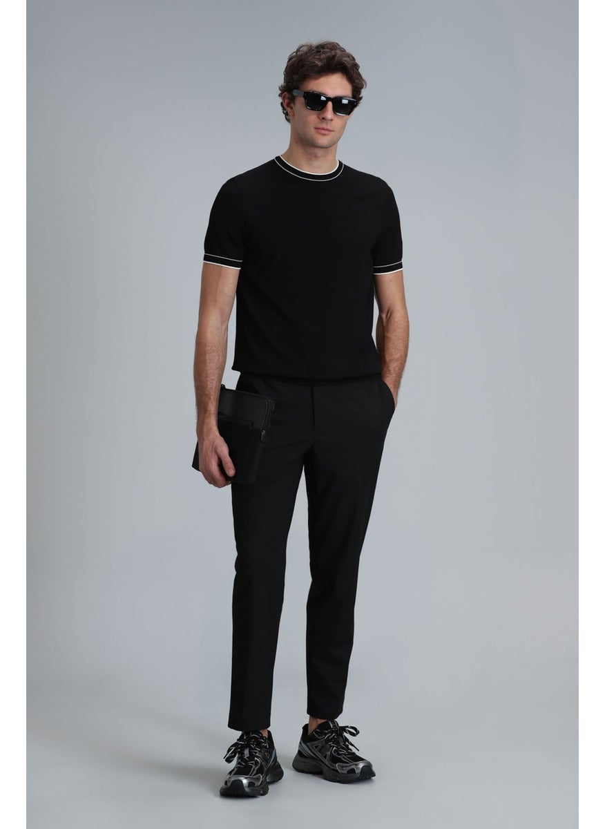 Lufian - Men's Steve Sweater 111090074 Black - Image 1
