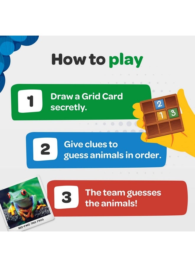 National Geographic: Secret Clue Animals - Card Game for Kids 7 & Up - Fun & Cooperative Board Games for The for Girls & Boys Ages 7, 8, 9, 10 - Image 3