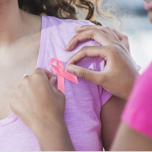 Biubee 80pcs Breast Cancer Awareness Accessories Pins- Breast Cancer Pink Ribbon Pins Gifts for Women Charity Event Fundraising Survivor Campaign Favors Supplies - Image 3