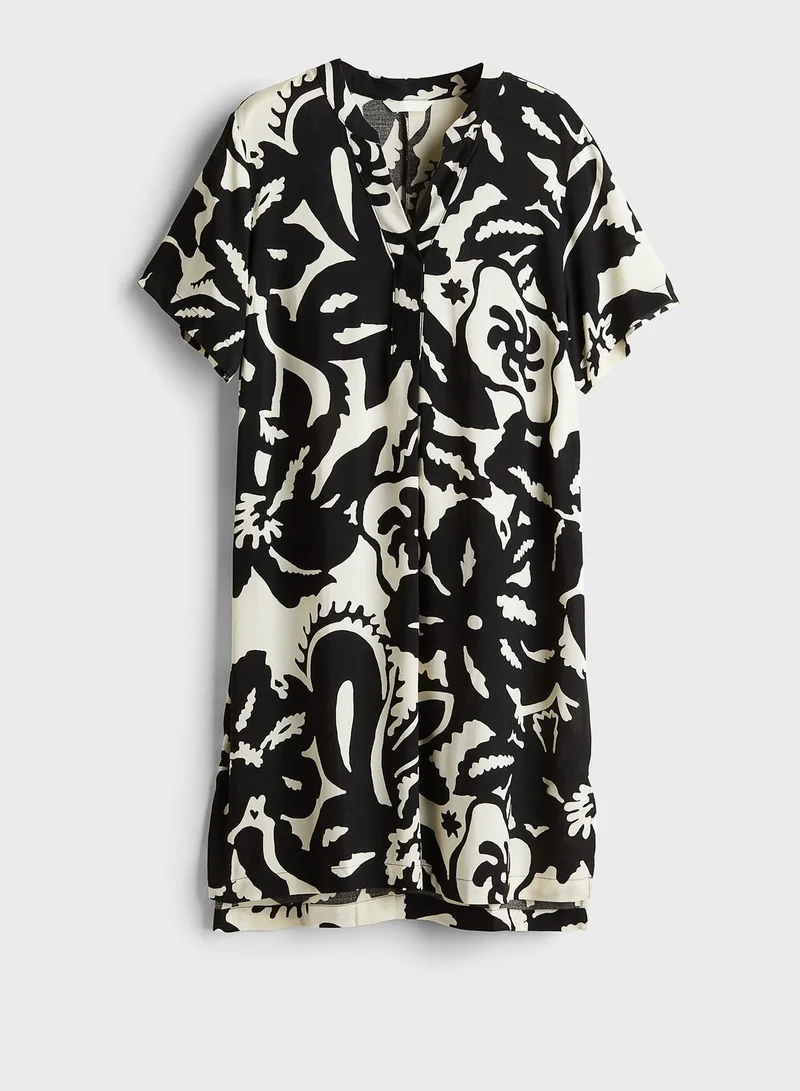 H&M Abstract Print Tunic