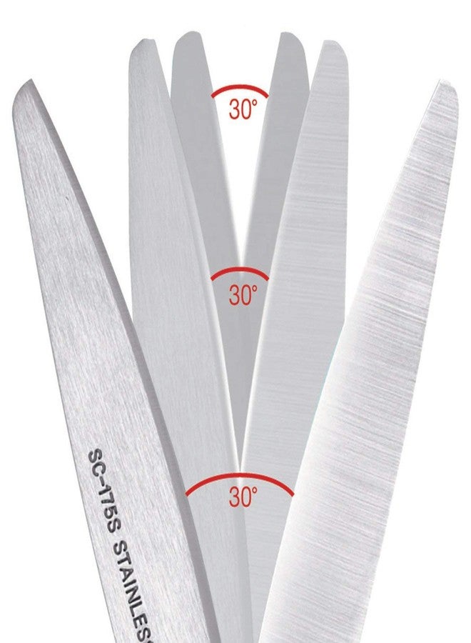 بلاس مقص PLUS Fit Cut Curve Scissers 8 بوصة وردي - Image 5