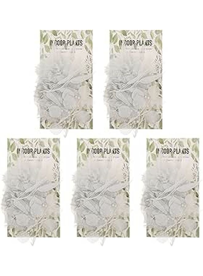 Vintage Botanical Stickers Set 200pcs Floral Leaves Decals For Journals And Crafts - Image 1