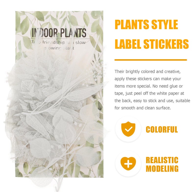 Vintage Botanical Stickers Set 200pcs Floral Leaves Decals For Journals And Crafts - Image 4