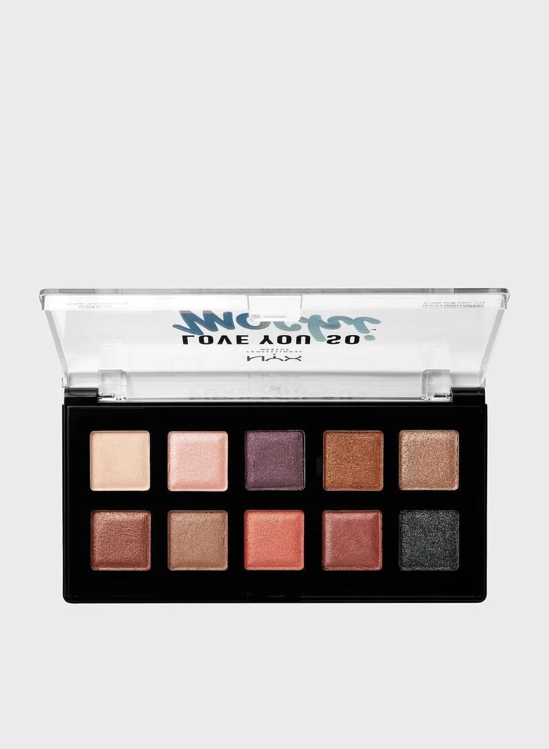 NYX PROFESSIONAL MAKEUP Love You So Mochi Eyeshadow Palette - Shade 02