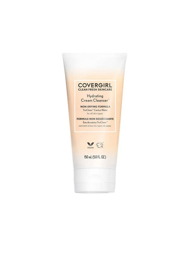COVERGIRL Clean Fresh Skincare Hydrating Cream Cleanser, 5 Fl Oz - Image 1