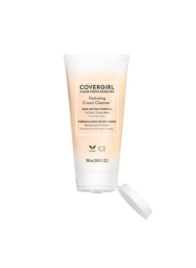 COVERGIRL Clean Fresh Skincare Hydrating Cream Cleanser, 5 Fl Oz - Image 3