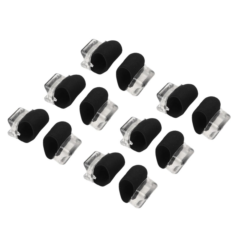 6 Pairs Toe Spacers Separators Soft Flexible Skin Friendly Overlapping Bunion Corrector for Men and Women L - Image 5