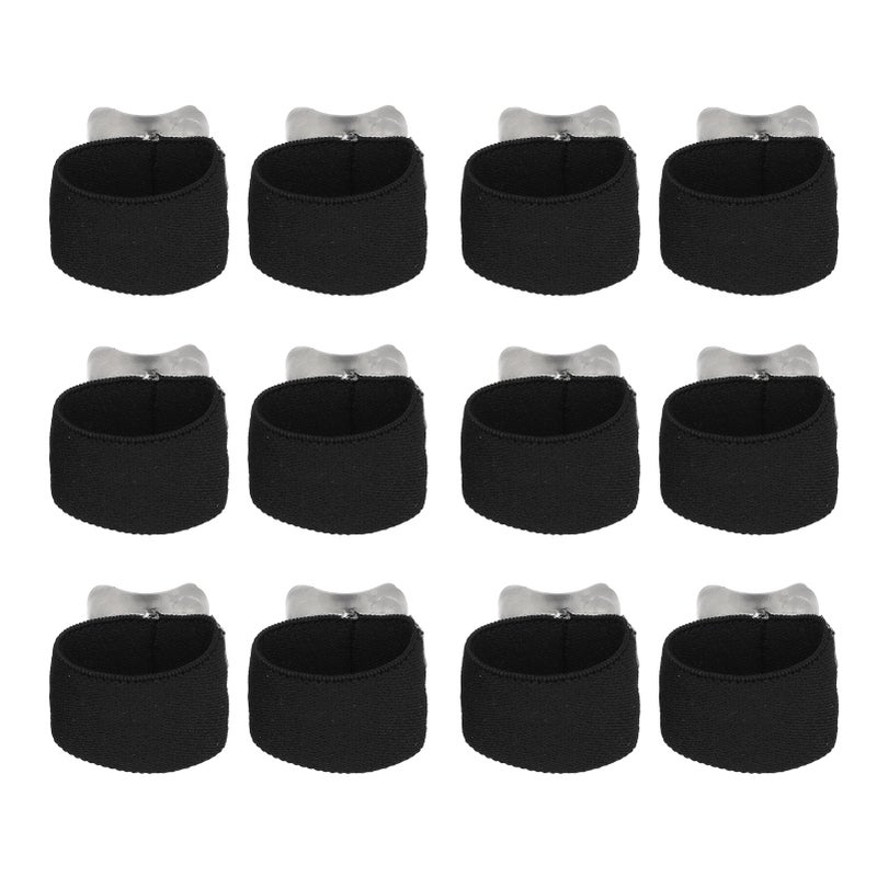 6 Pairs Toe Spacers Separators Soft Flexible Skin Friendly Overlapping Bunion Corrector for Men and Women L - Image 2