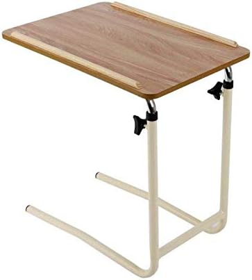 Homecraft Overbed Table Height Adjustable Lightweight ChairBed Table for Elderly Use for Meals Work and Activities 66 x 64 x 46 cm - Image 3