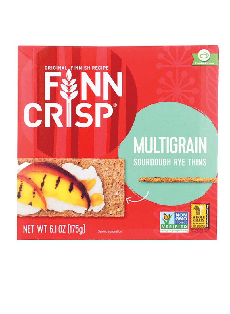 Finn Crisp Multigrain Sourdough Rye Thins 6.1oz/175g - Image 2