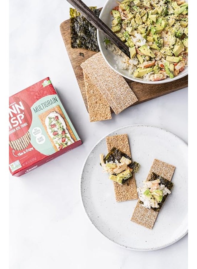 Finn Crisp Multigrain Sourdough Rye Thins 6.1oz/175g - Image 5