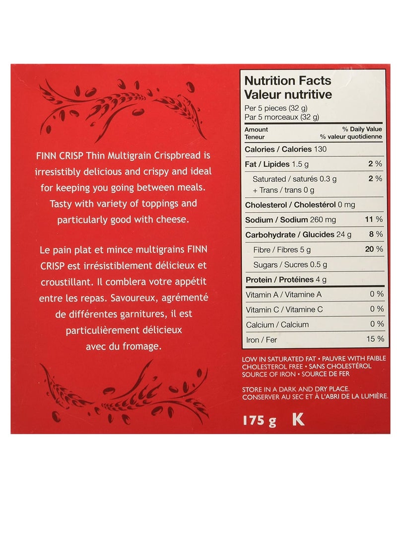 Finn Crisp Multigrain Sourdough Rye Thins 6.1oz/175g - Image 3