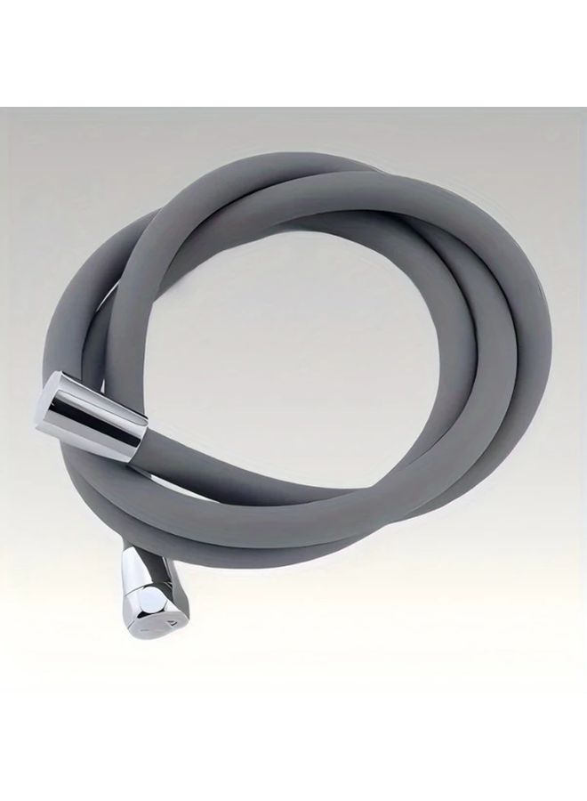 79 Inch Black Handheld Shower Head Extension Hose Adjustable Height Kink Resistant Easy Installation - Image 5