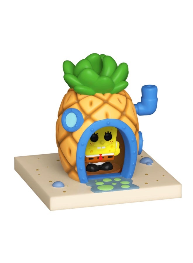 Funko Funko Bitty POP! Towns SpongeBob SquarePants SpongeBob and Pineapple House Vinyl Figure (5 cm) - Image 2