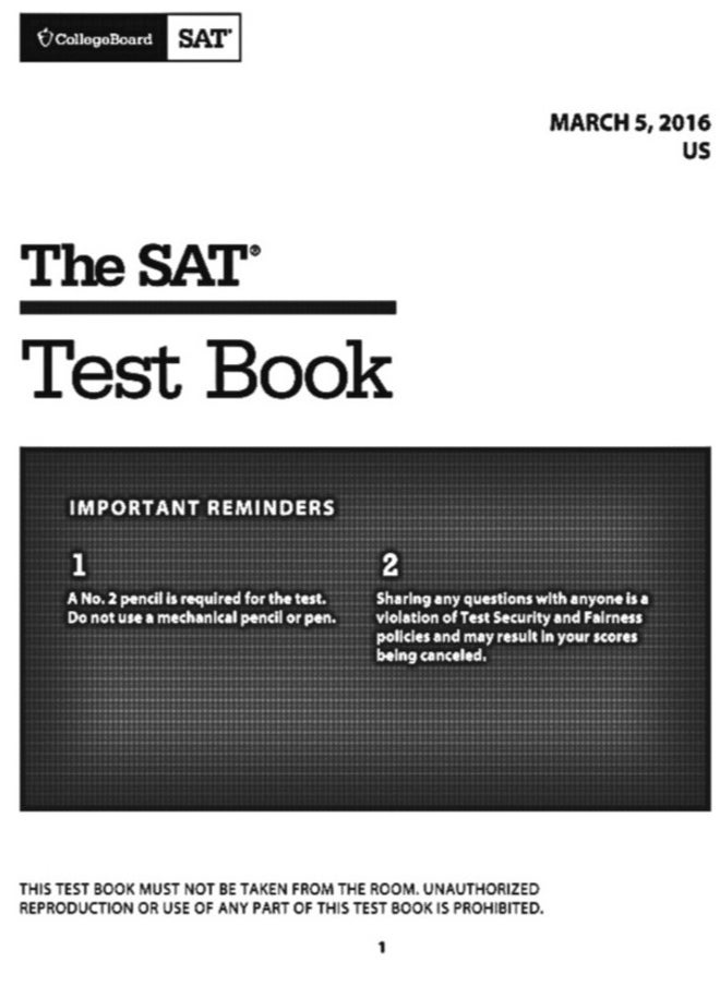 SAT Test Book - Writing and Language (2016 Edition)  - Image 3