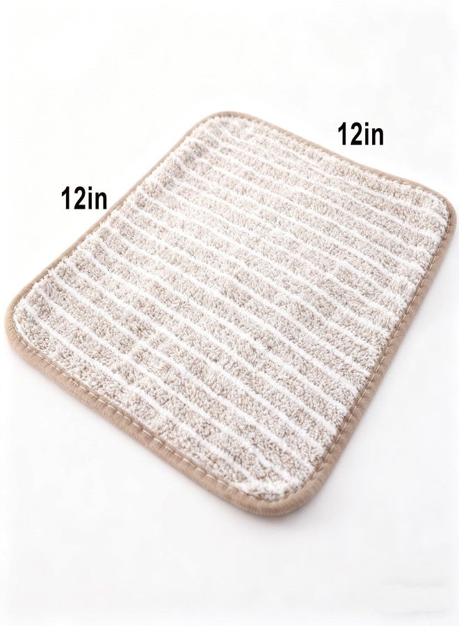 Vevirabe Dish Towels 100% Microfiber, Super Absorbent & Quick Dry Kitchen Towels Kitchen Rags for Washing Drying Dishes, Set of 10 - Image 2