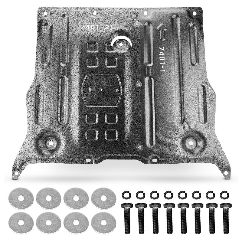 YEHERIT Front Skid Plate Compatible with 20172025 Tesla Model 3 20202025 Tesla Model Y Under Motor Guard Splash Shield Cover with Install Accessories - Image 3