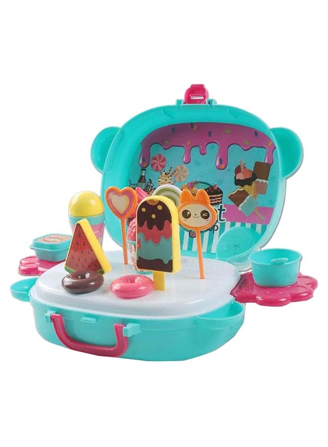 Ice Cream Cart Shop Pretend Play Set - Image 1