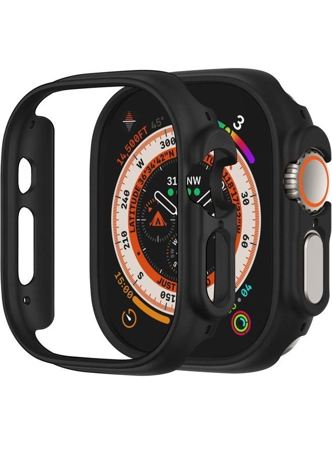 روك بو - جراب Rock Pow مقاس 49 ملم متوافق مع Apple Watch Series 8 Ultra بدون واقي شاشة ، واقي واقٍ صلب ممتص الصدمات نحيف للغاية وحافة تغطية كاملة متوافقة مع iWatch series 8 Ultra 49mm 1 pack - Image 1