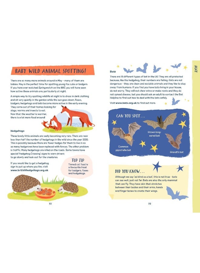 National Trust: 2019 Nature Month-By-Month: A Children's Almanac - Image 3