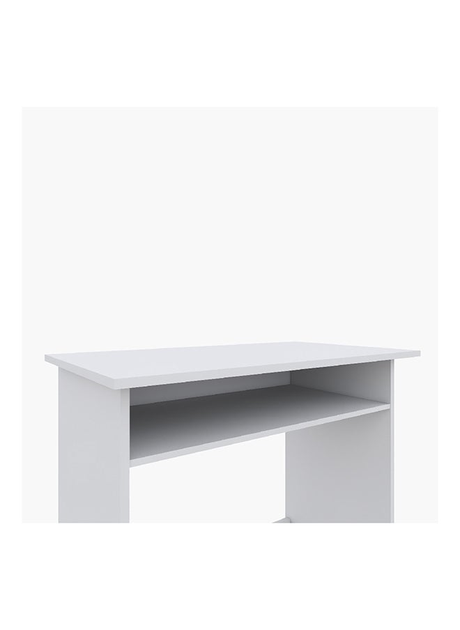 Home Box Vanilla Junior Study Desk with 1 Shelf 80 x 75 x 45 cm  - Image 4