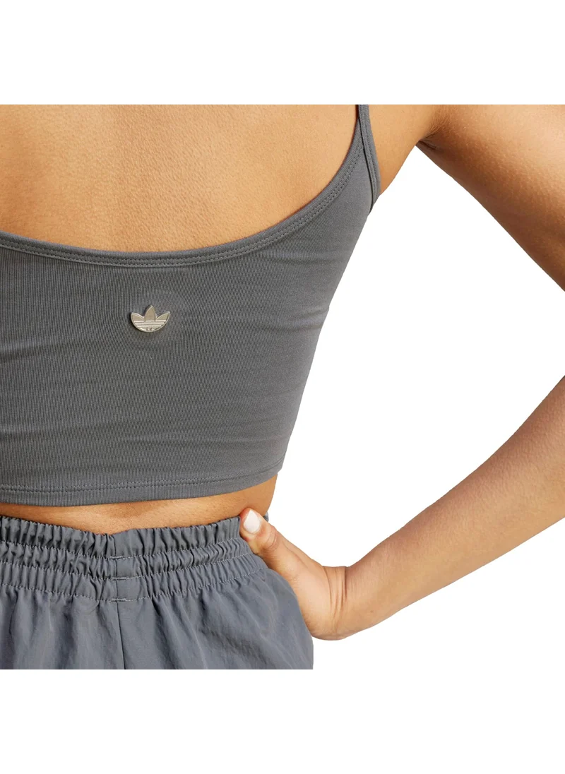 Adidas adidas BRA TOP Grey Originals Women TOPS
