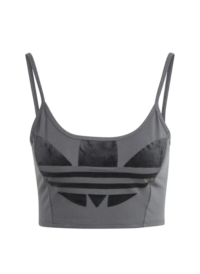 adidas Originals adidas BRA TOP Grey Originals Women TOPS