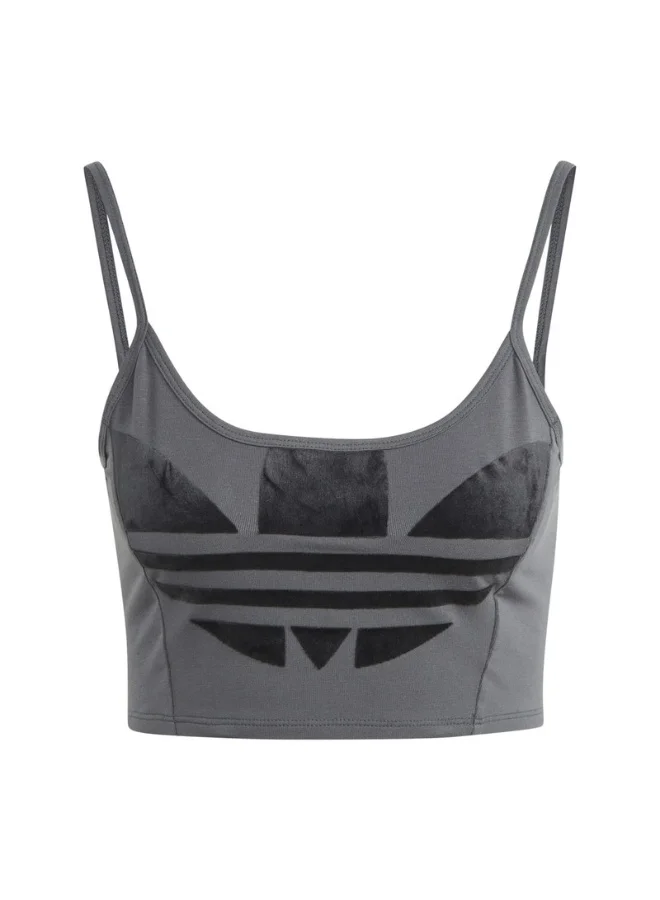 adidas Originals adidas BRA TOP Grey Originals Women TOPS